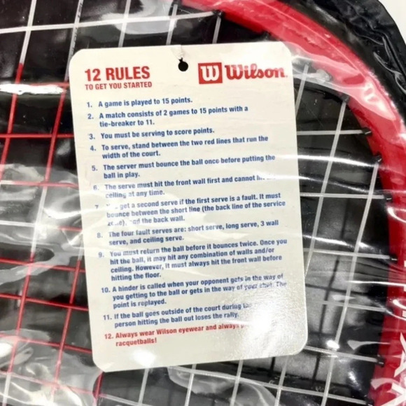 Wilson Titanium Ripper Tennis Racket with Case 3 7/8”Grip - Picture 5 of 7